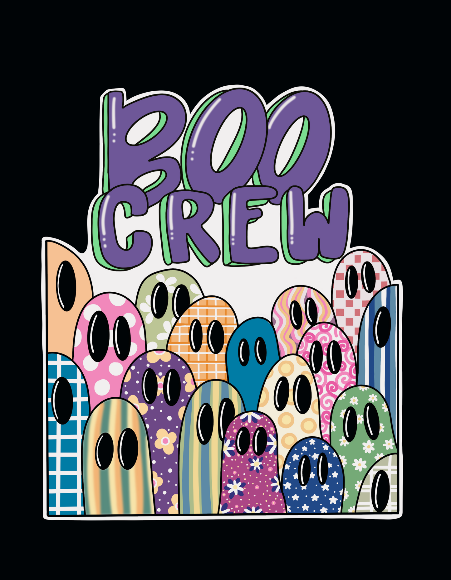 Boo Crew Sticker