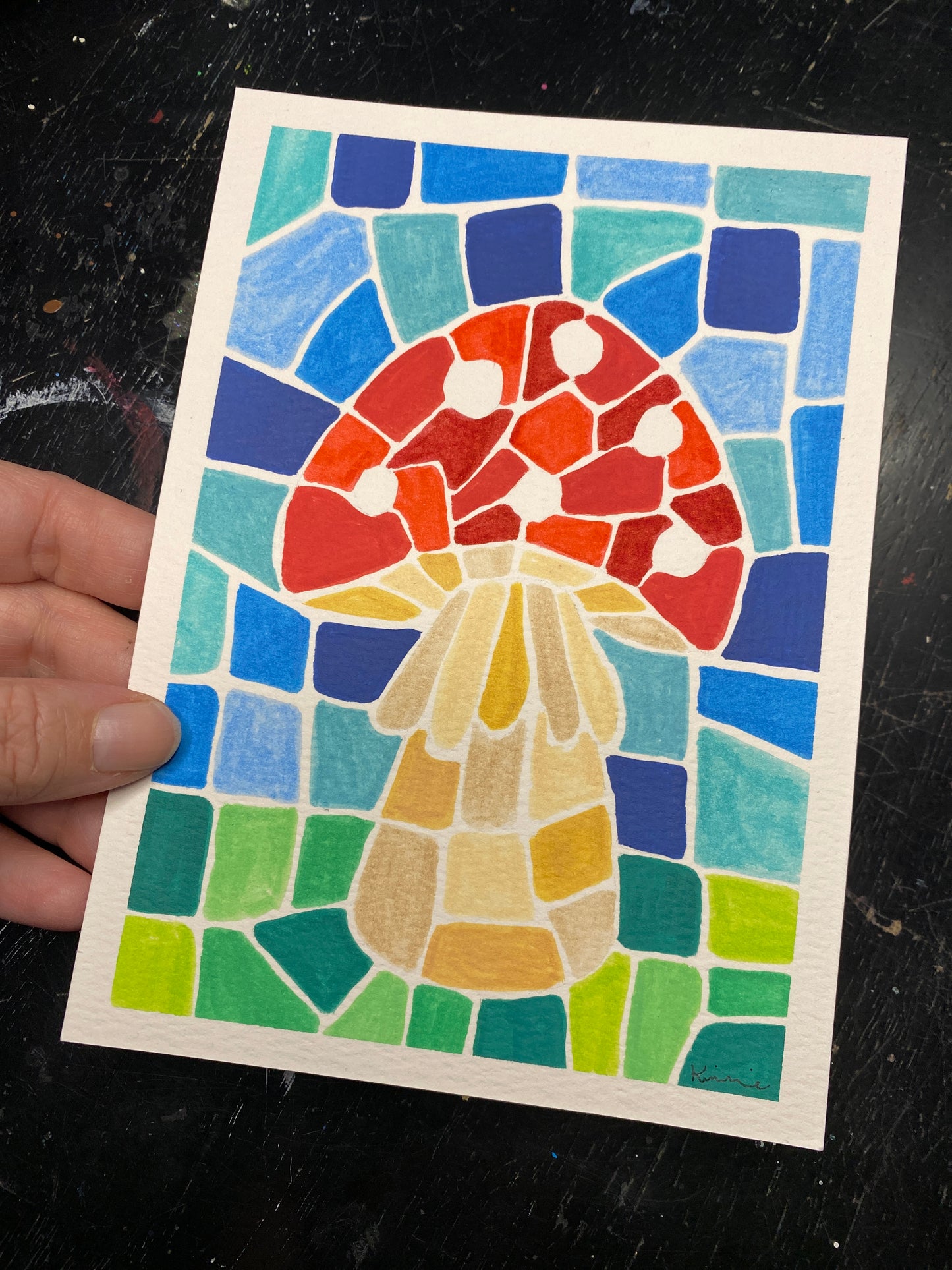 Mosaic Mushroom