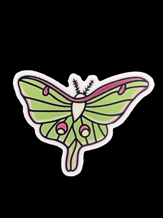 Lunar Moth Sticker