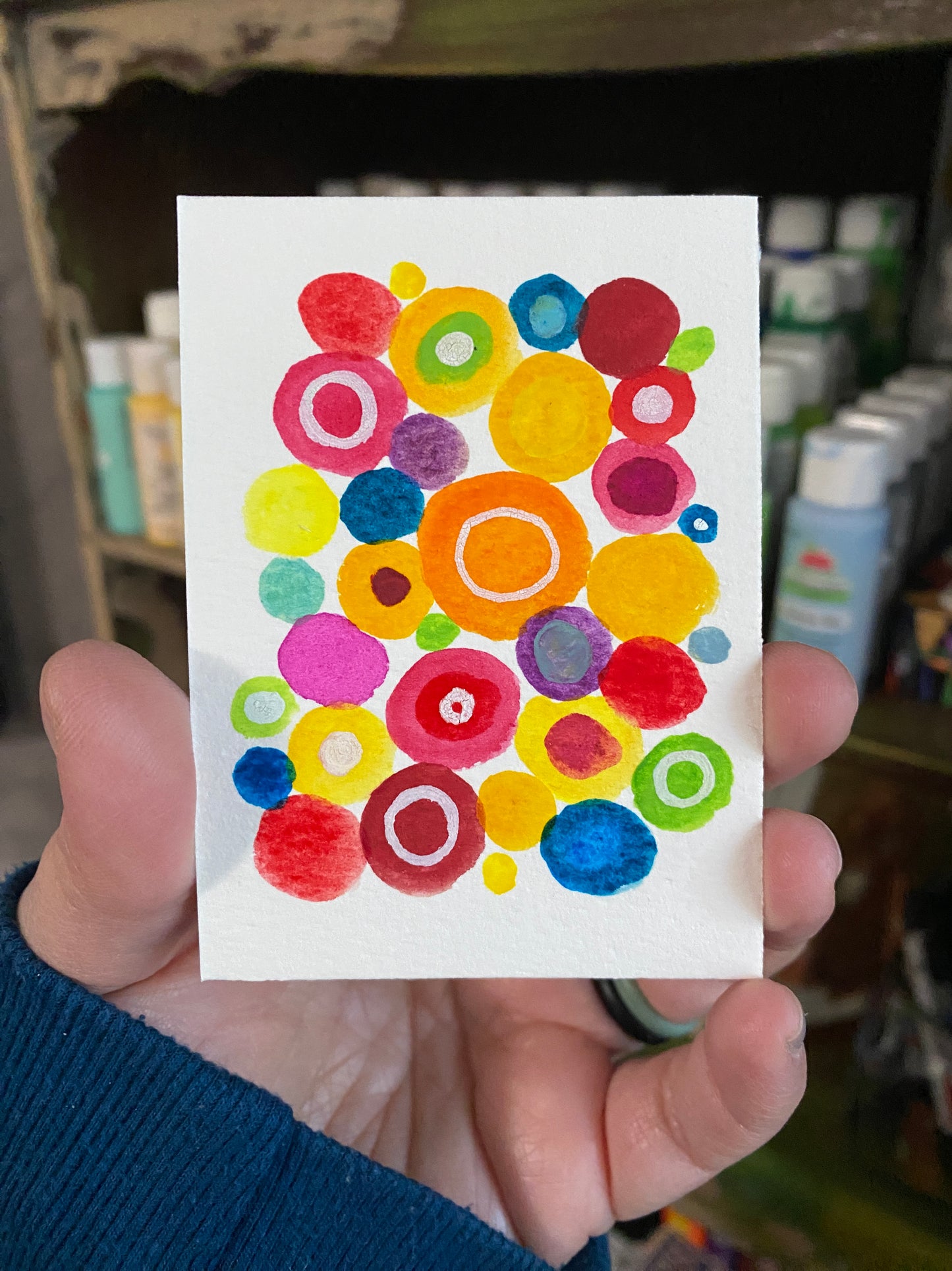 ACEO Color Chaos no.2