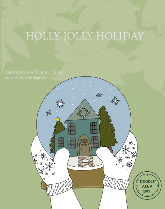 Holly Jolly Holiday Coloring Book