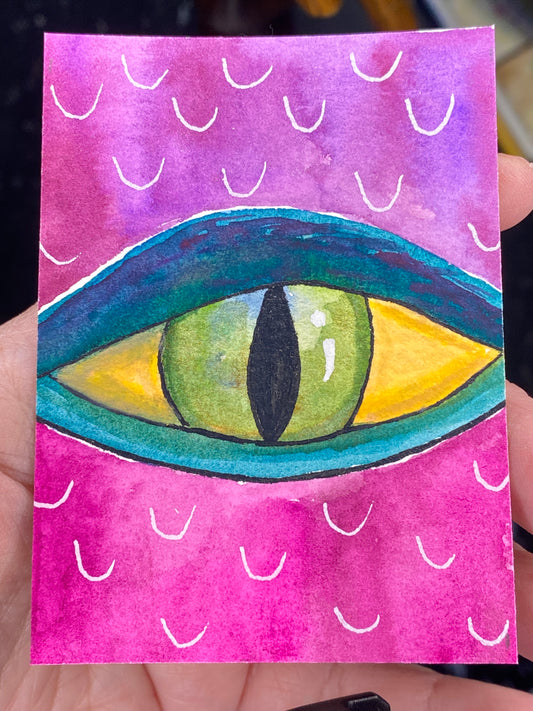 ACEO Dragon Eye