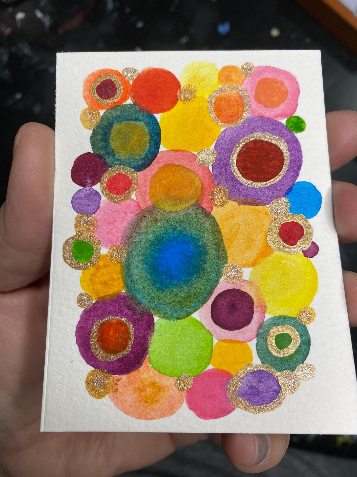 ACEO Color Chaos
