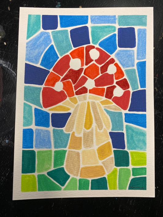 Mosaic Mushroom