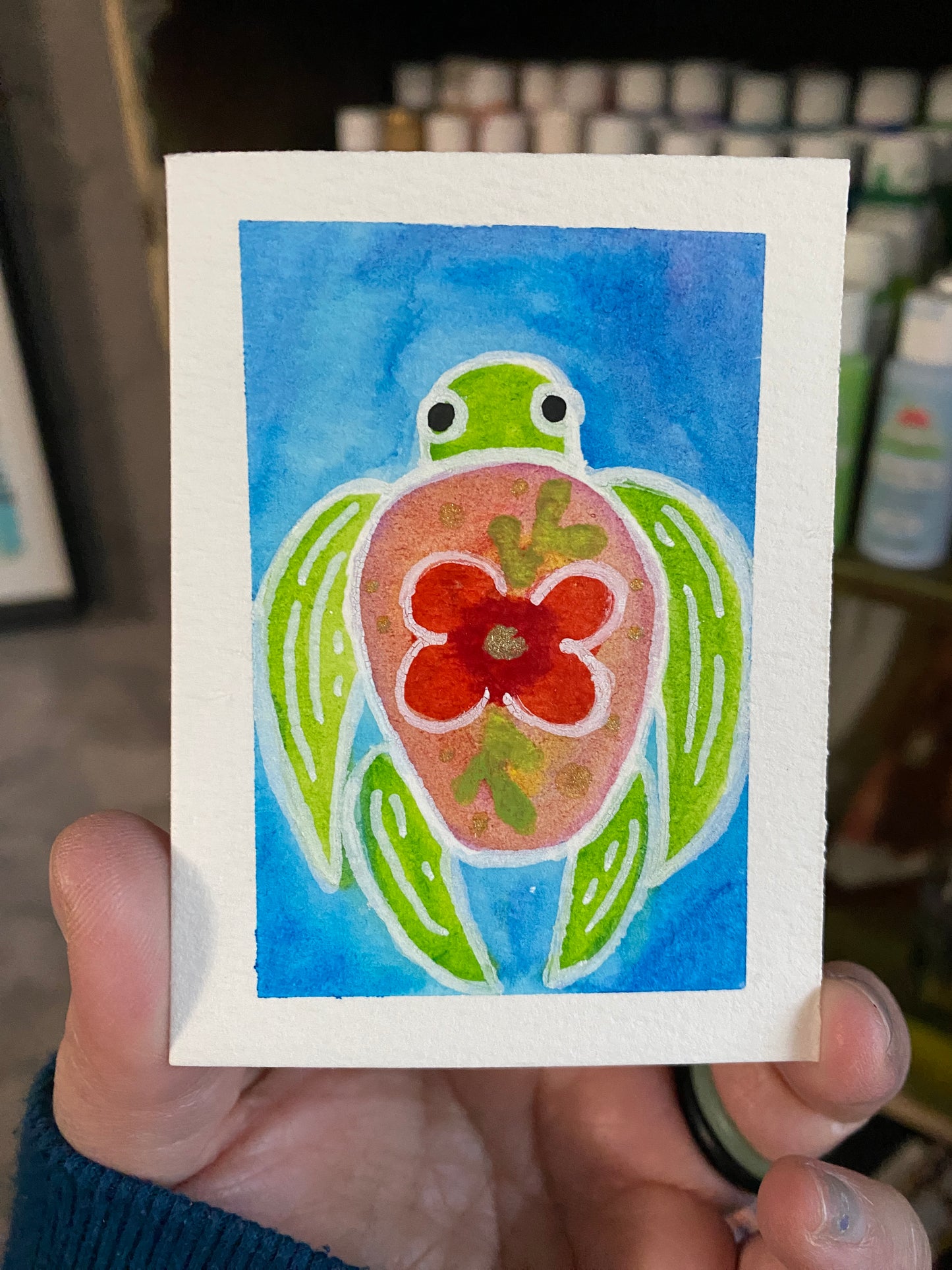 ACEO Sea Turtle no.5